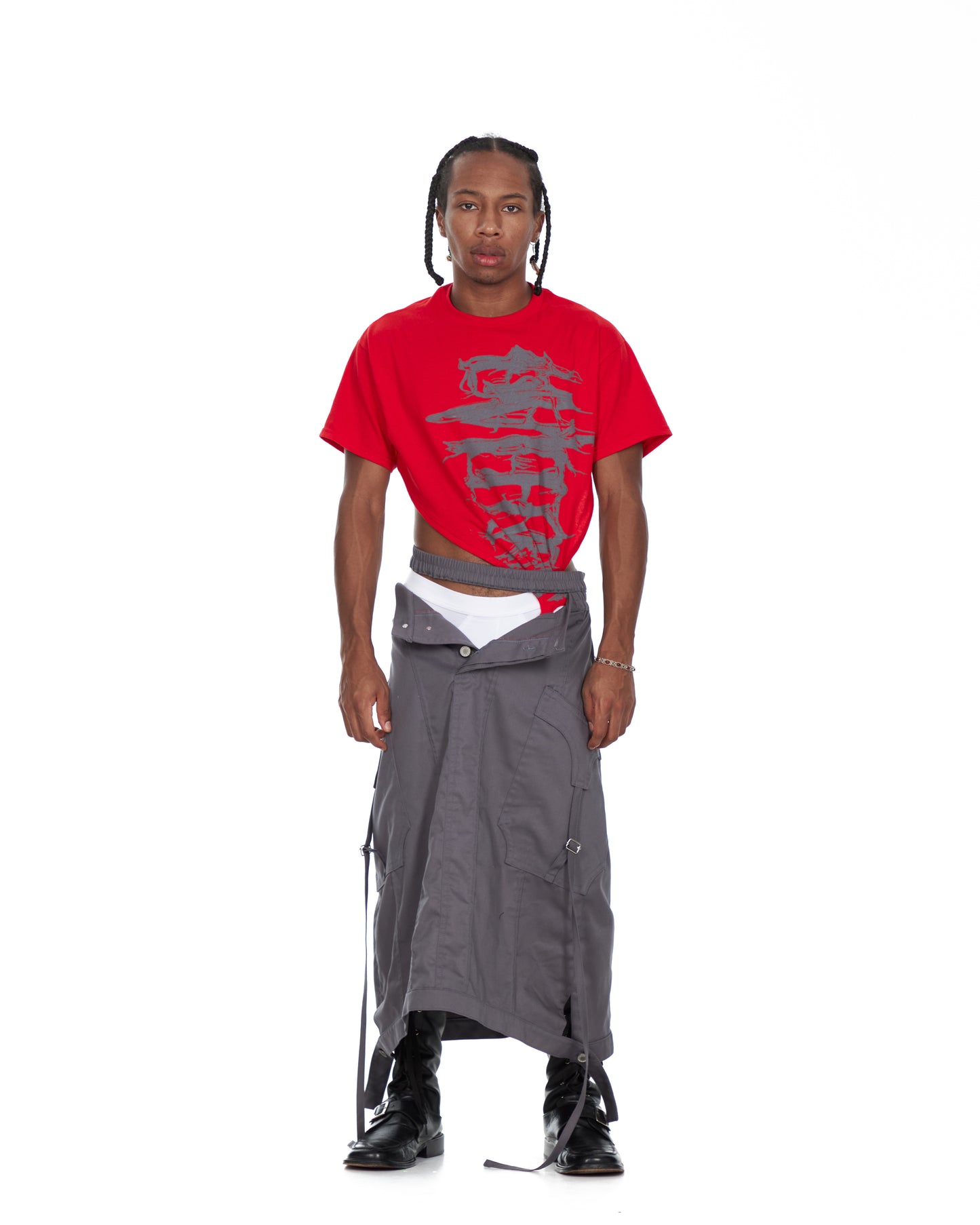 Red Jockstrap T-shirt Jajajajjjjja x Emeerree