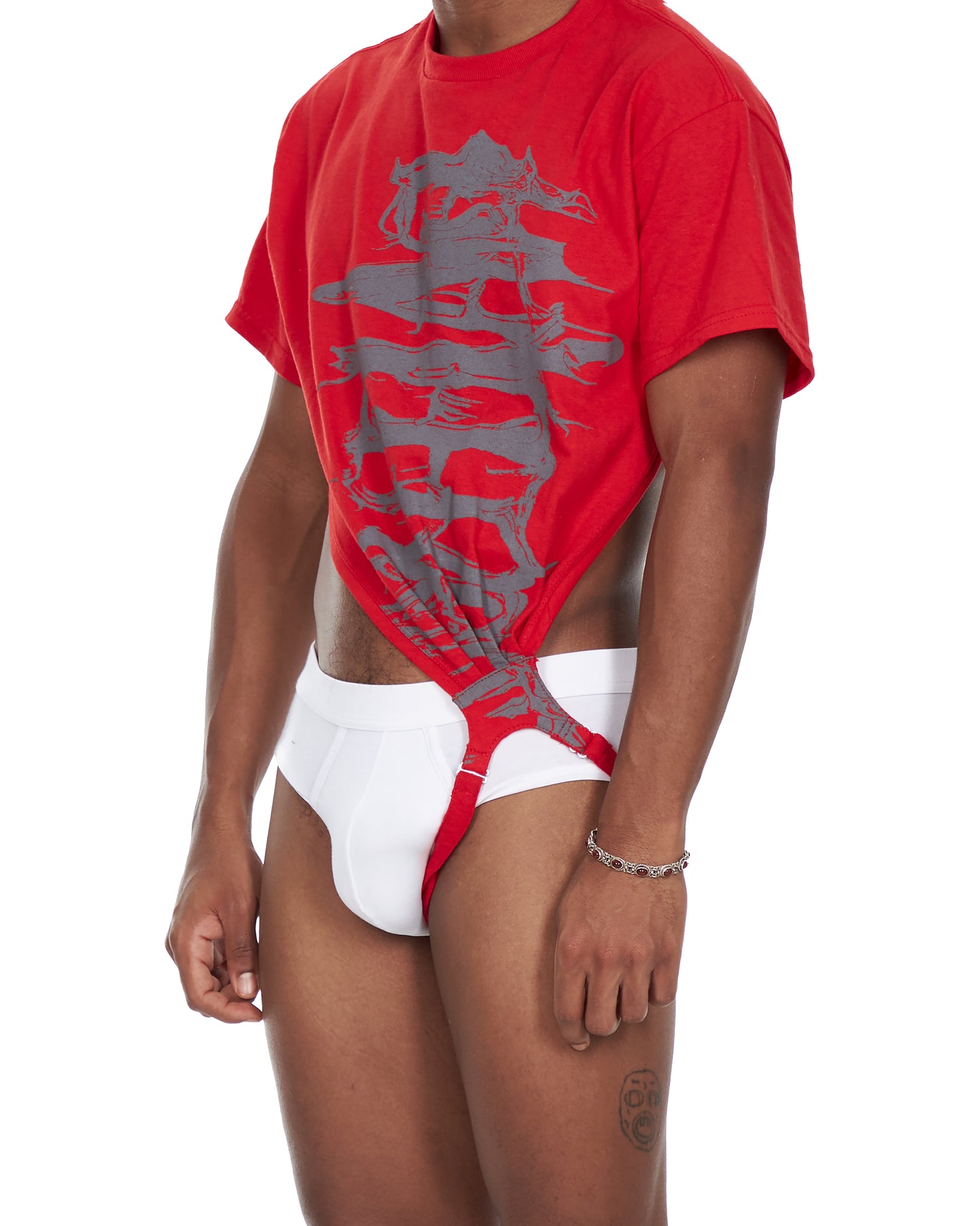 Red Jockstrap T-shirt Jajajajjjjja x Emeerree