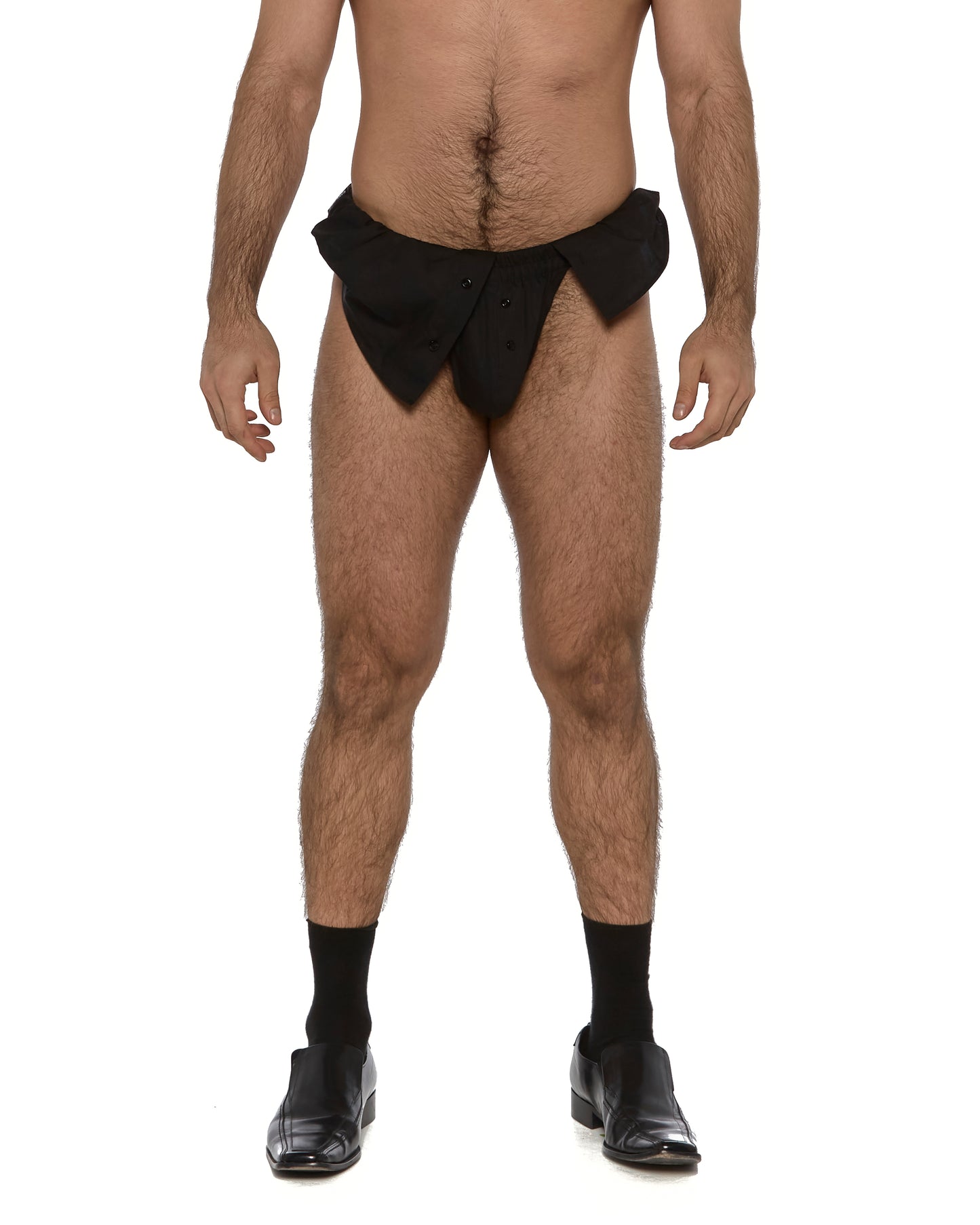 Black Shirt Thong
