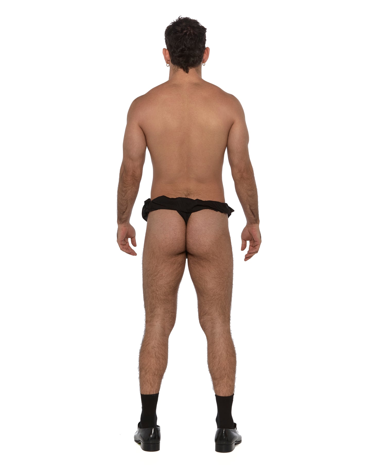 Black Shirt Thong
