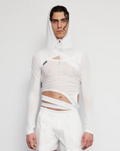 Load image into Gallery viewer, Long Sleeved white Hood
