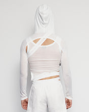 Load image into Gallery viewer, Long Sleeved white Hood
