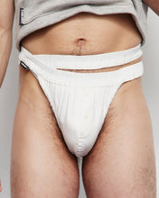 Load image into Gallery viewer, White Thong Boxer
