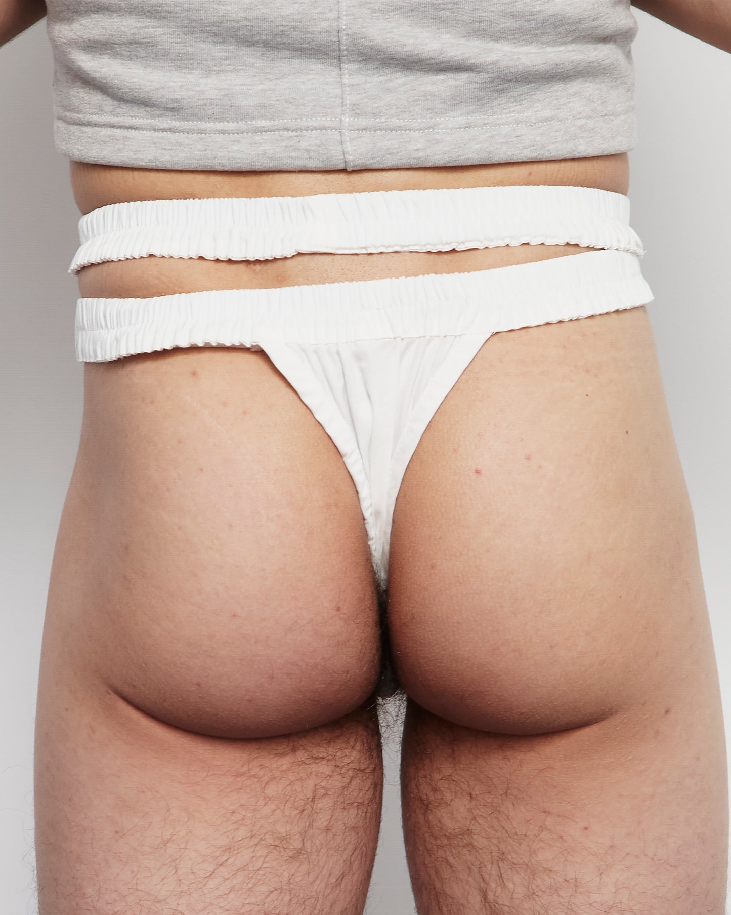 White Thong Boxer