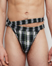 Load image into Gallery viewer, Tartan Thong Boxer
