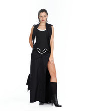 Load image into Gallery viewer, Black Corset Mini Dress
