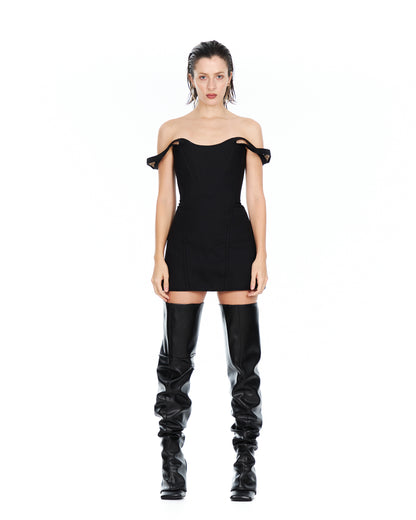 Faux Leather Spats III