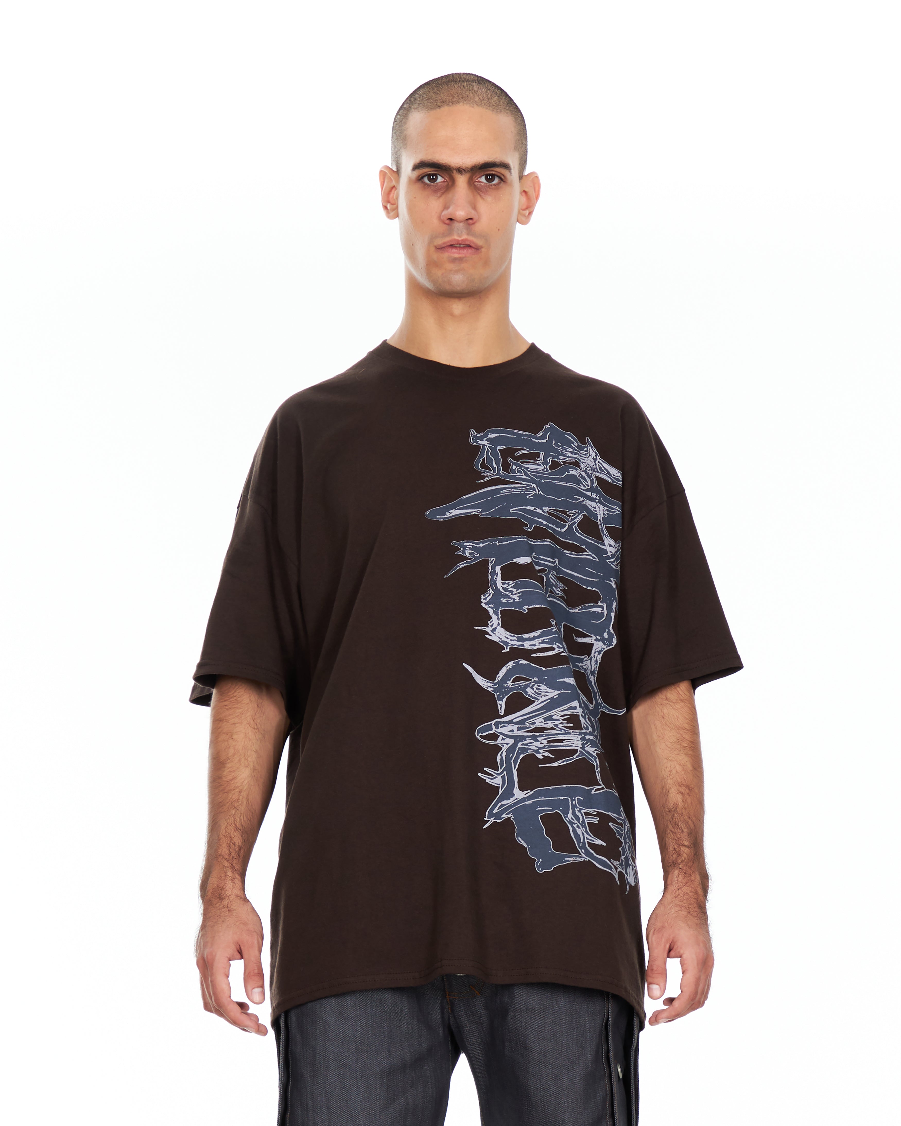 Brown T-shirt Jajajajjjjja x Emeerree