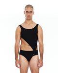 Black Jockstrap Tank Top