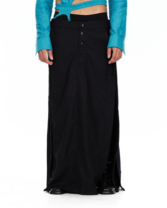 Long Puzzle Skirt