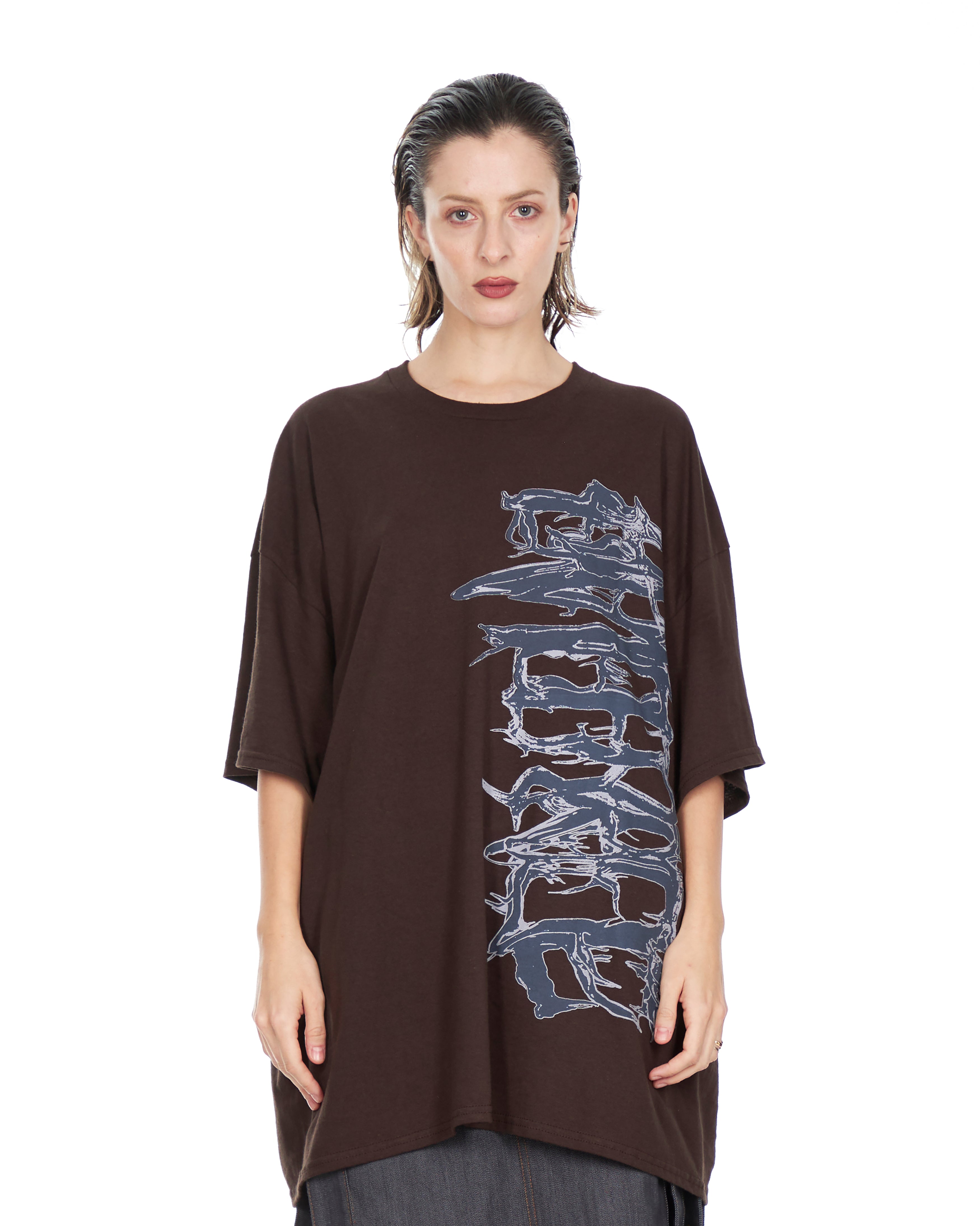 Brown T-shirt Jajajajjjjja x Emeerree