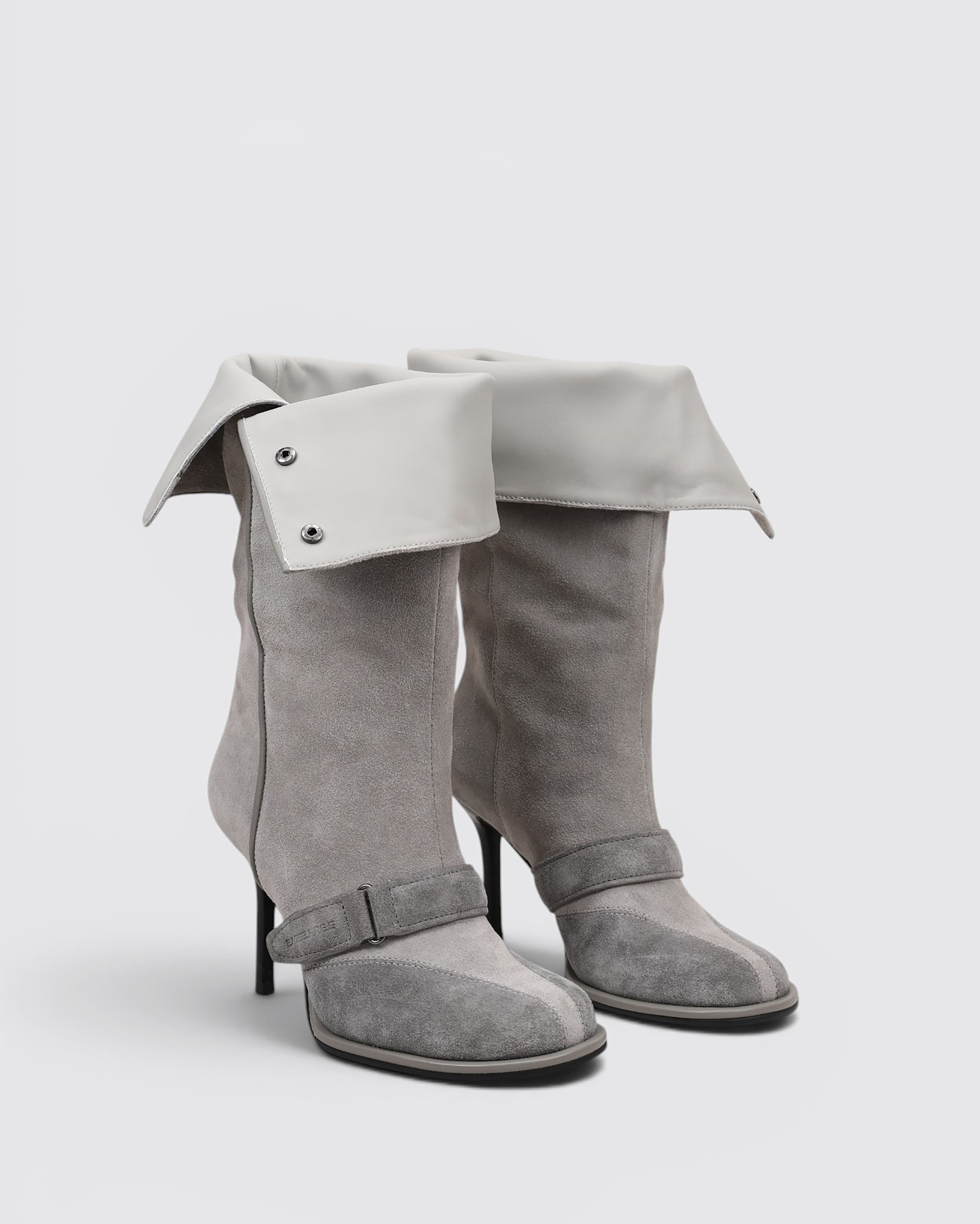 Panty Boots - Grey