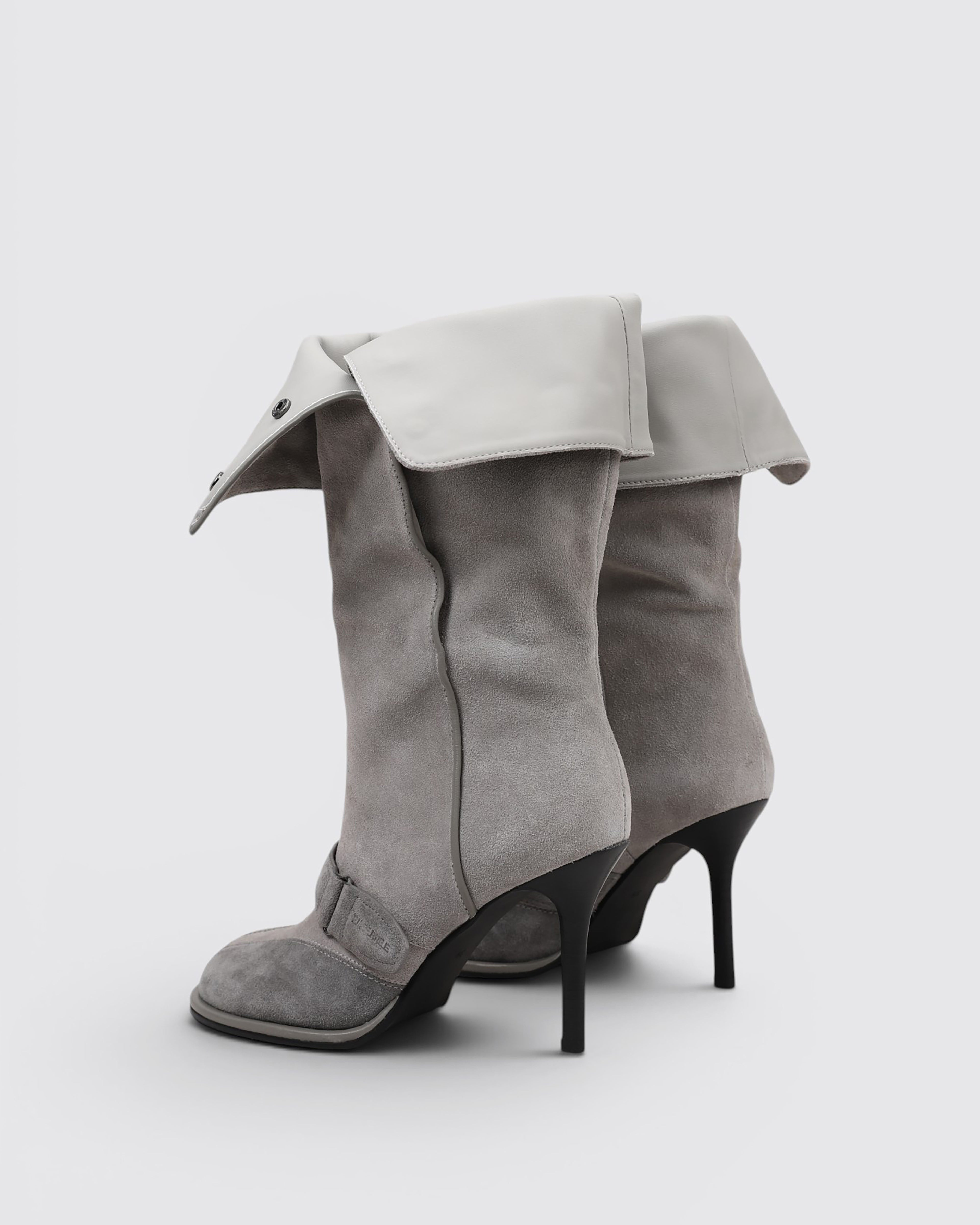 Panty Boots - Grey