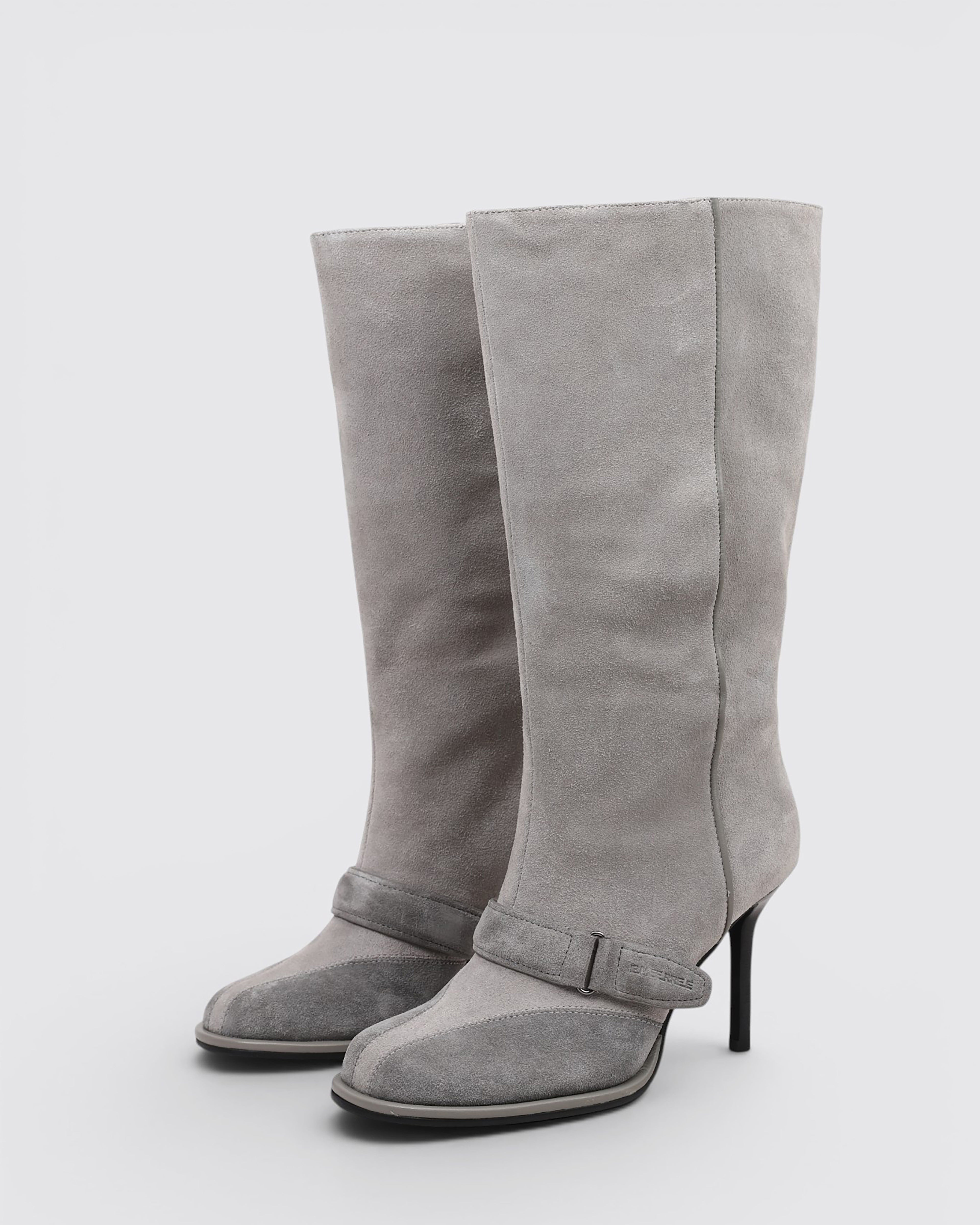 Panty Boots - Grey