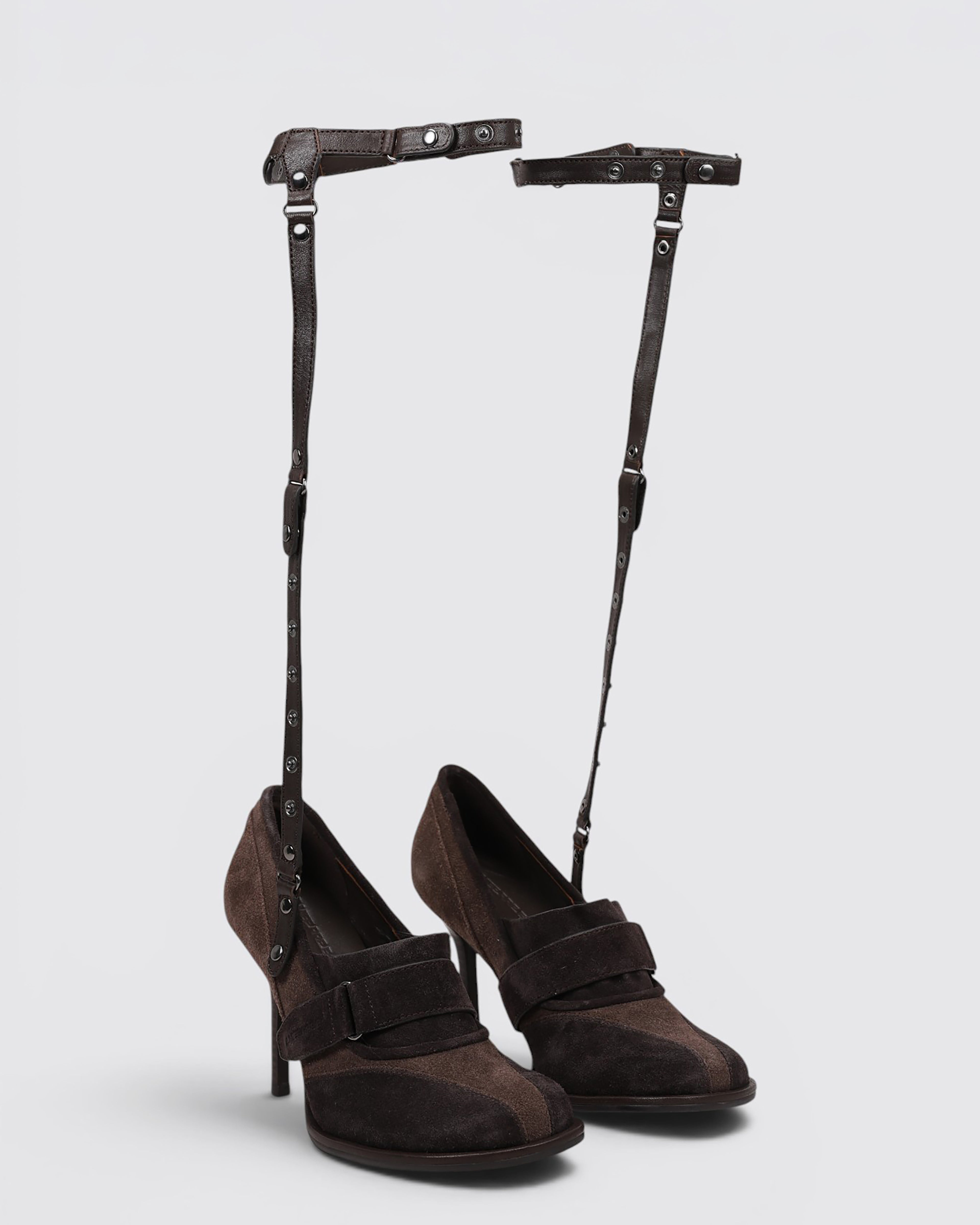 Harness Heels - Brown
