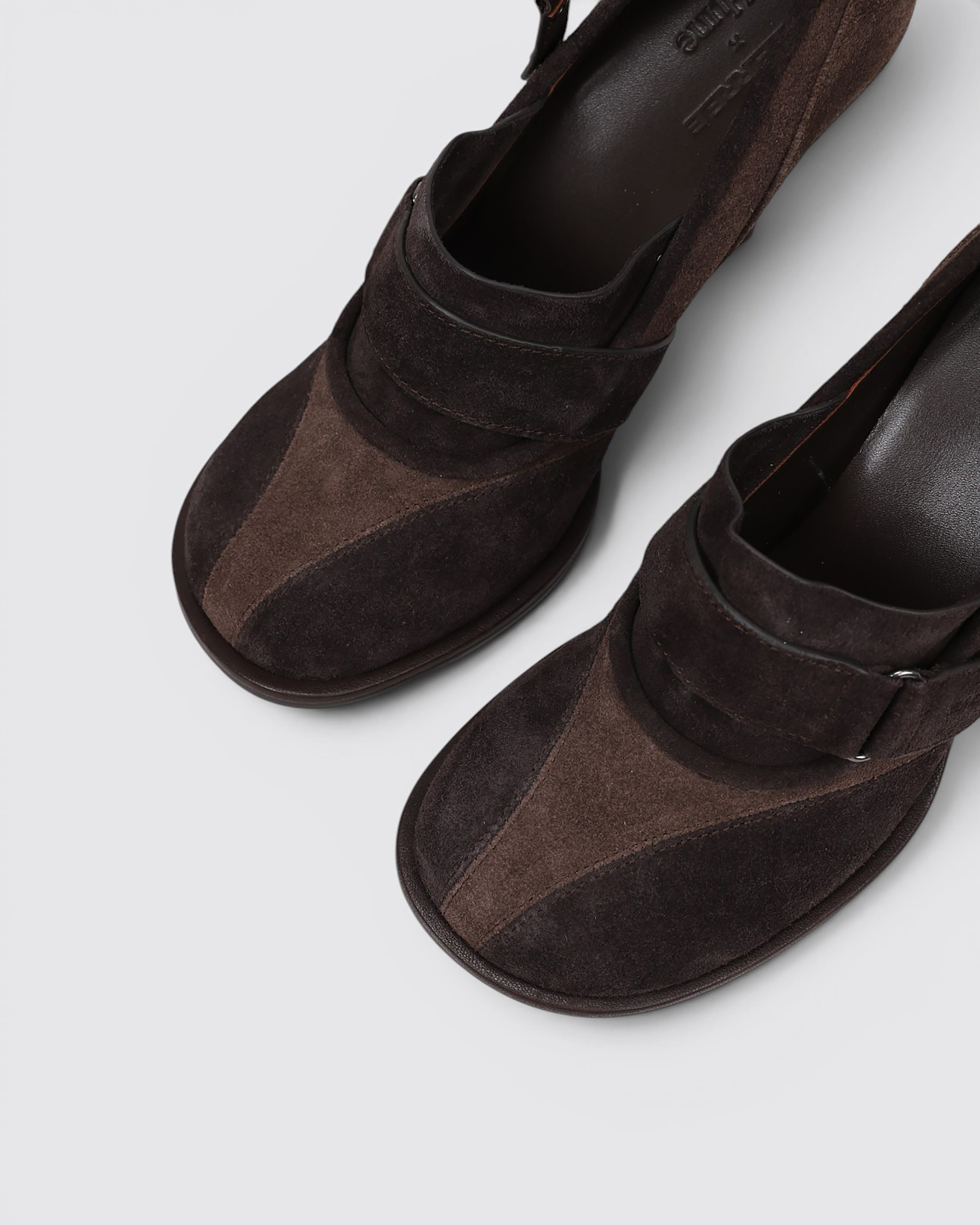 Harness Heels - Brown
