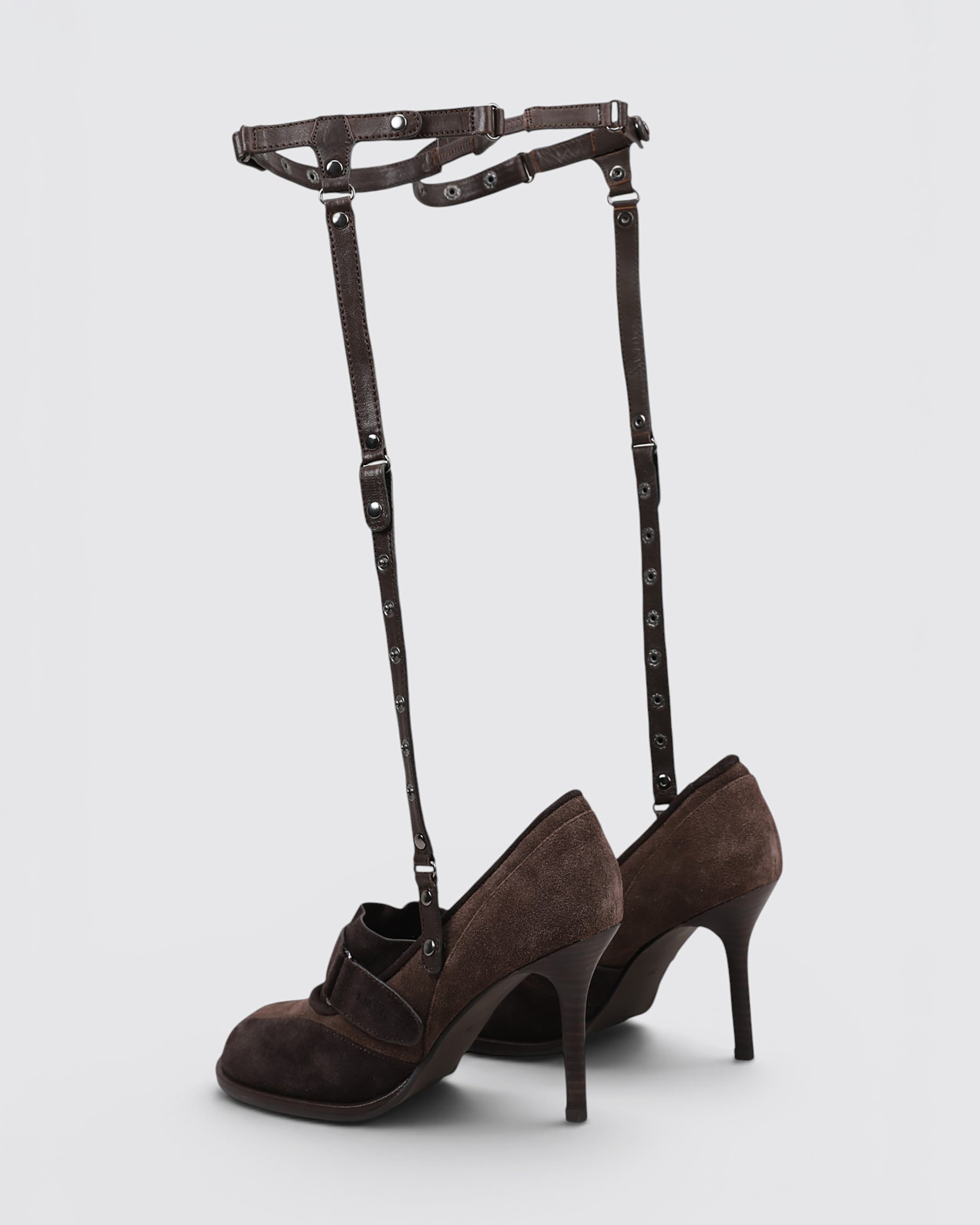 Harness Heels - Brown