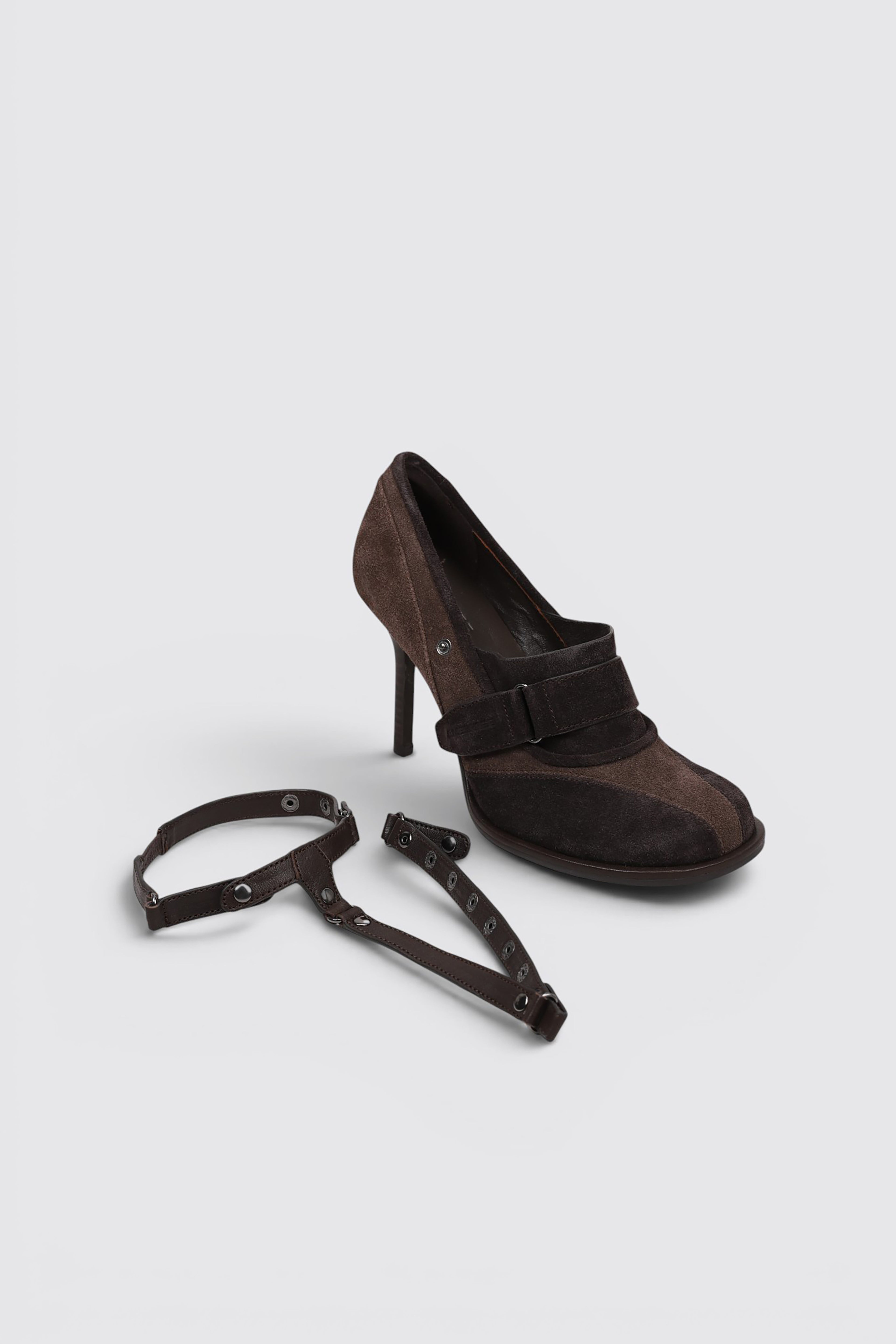 Harness Heels - Brown