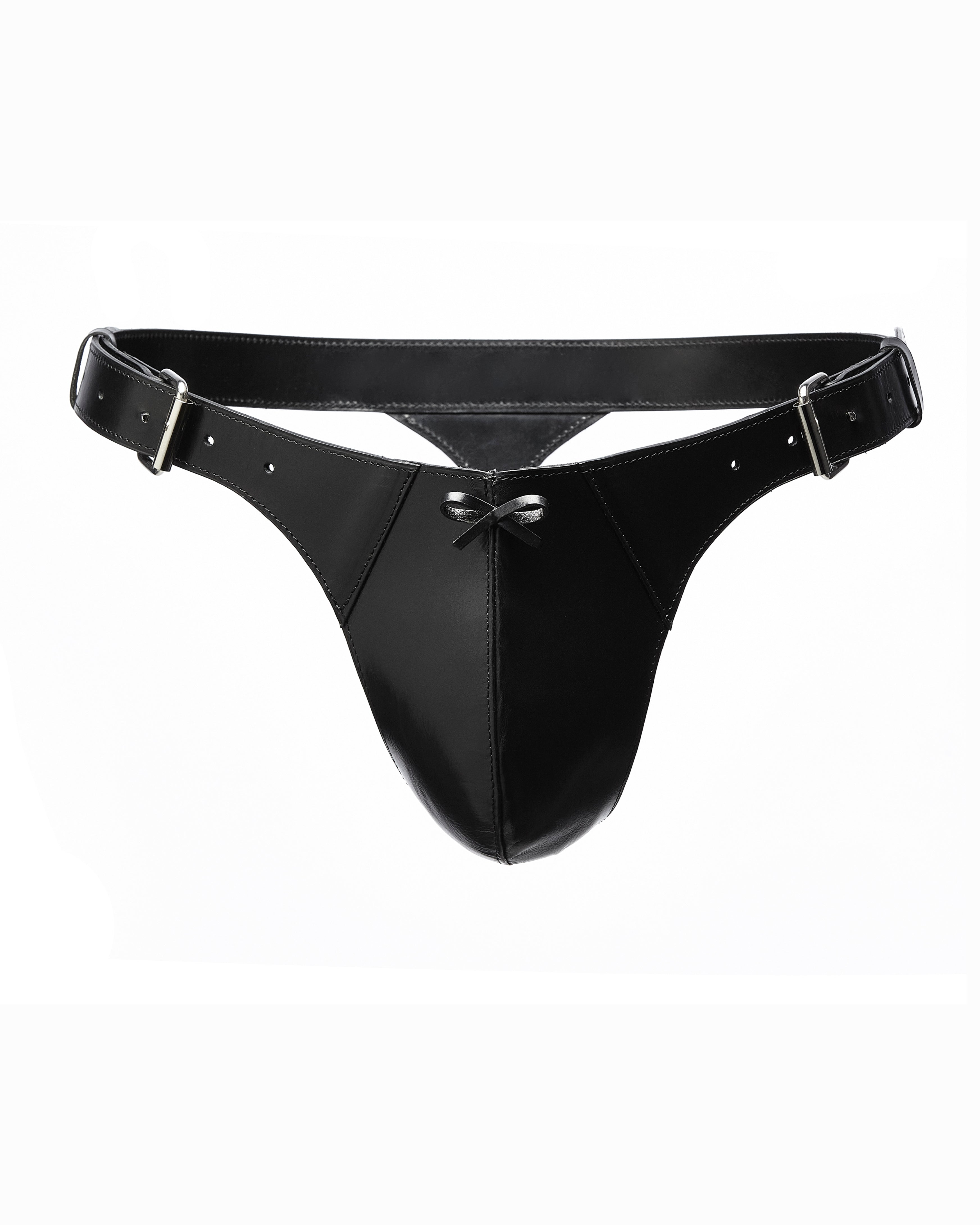 Leather Briefs Belt