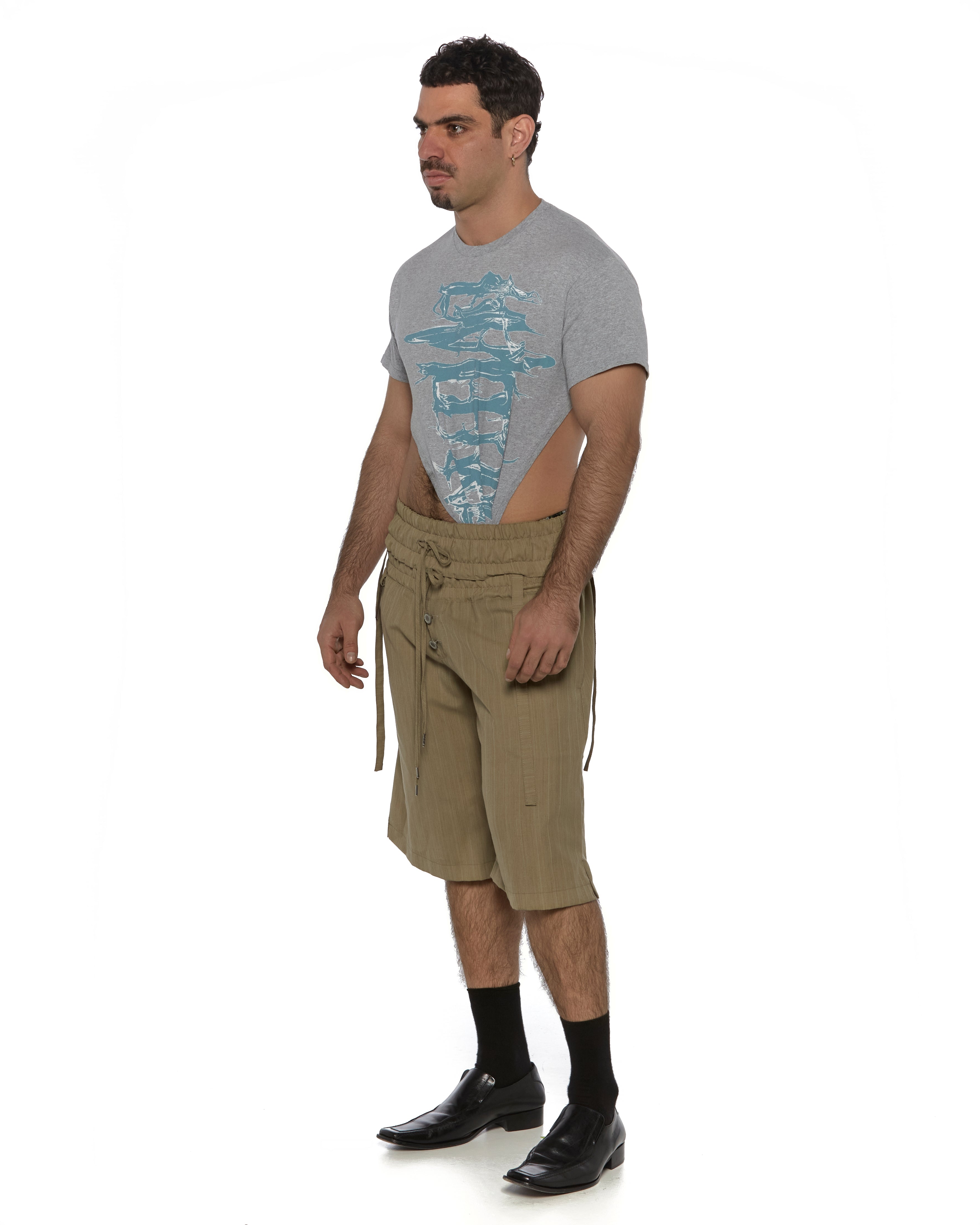 Grey Jockstrap T-shirt Jajajajjjjja x Emeerree