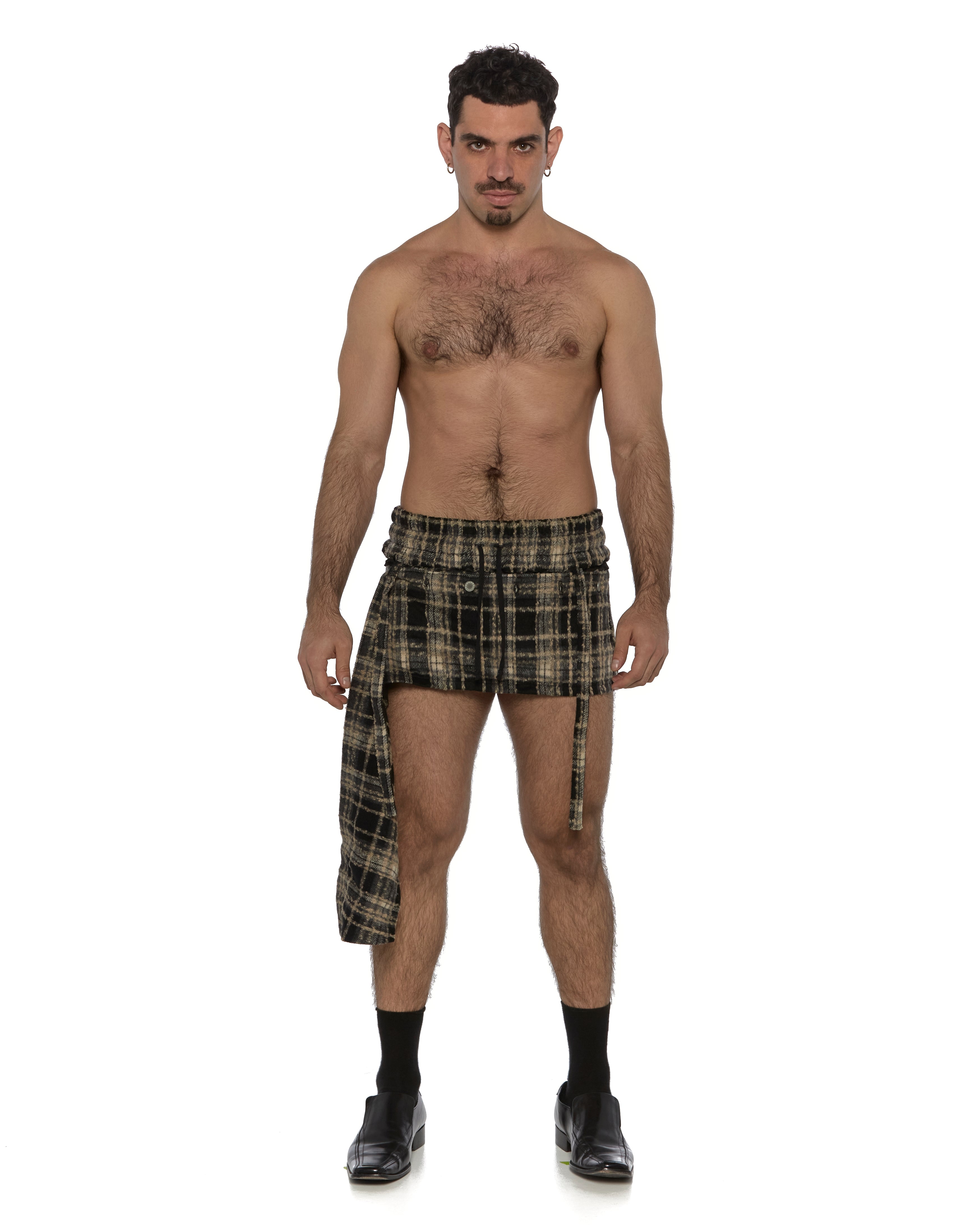 Suspender Mini Skirt