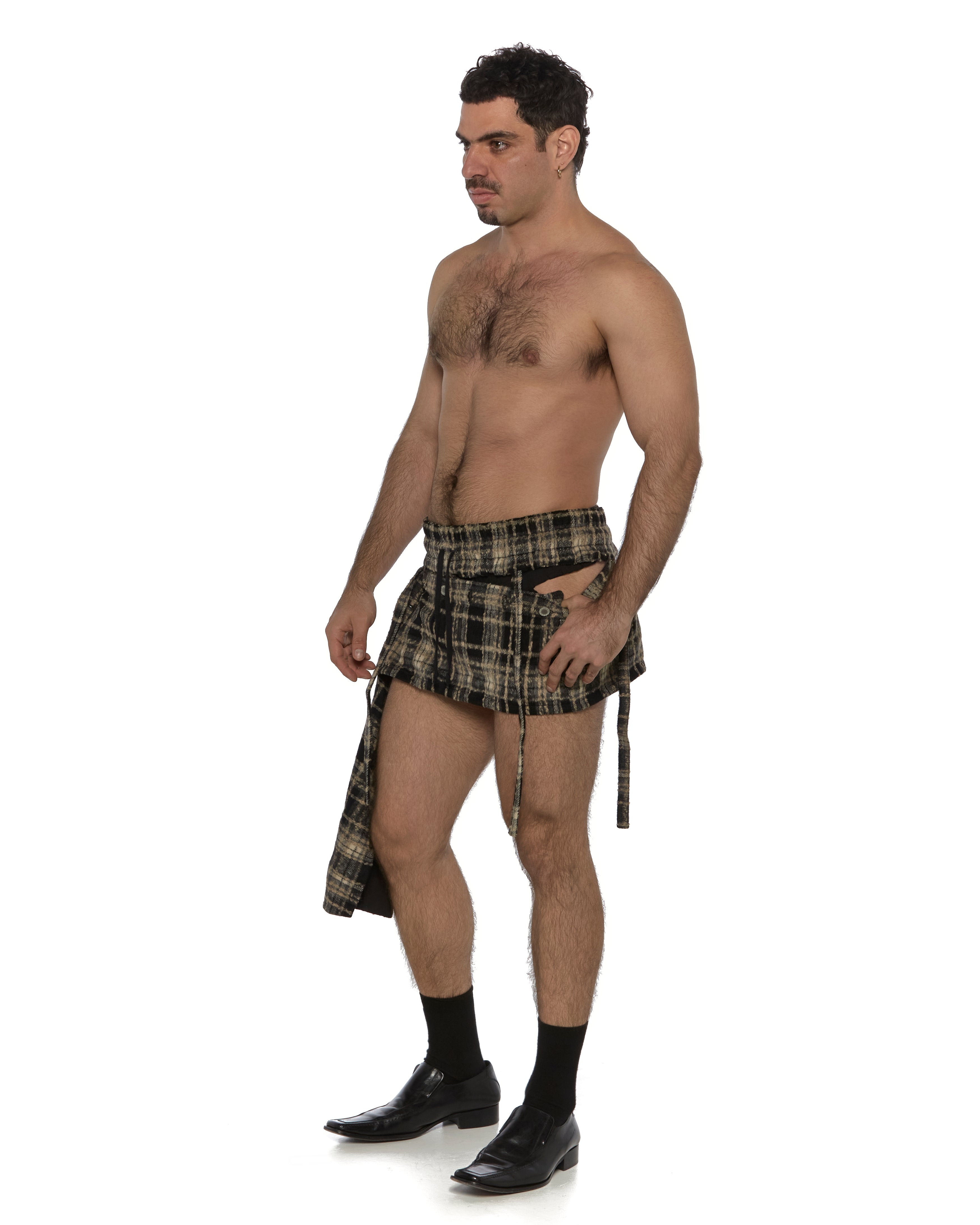 Suspender Mini Skirt