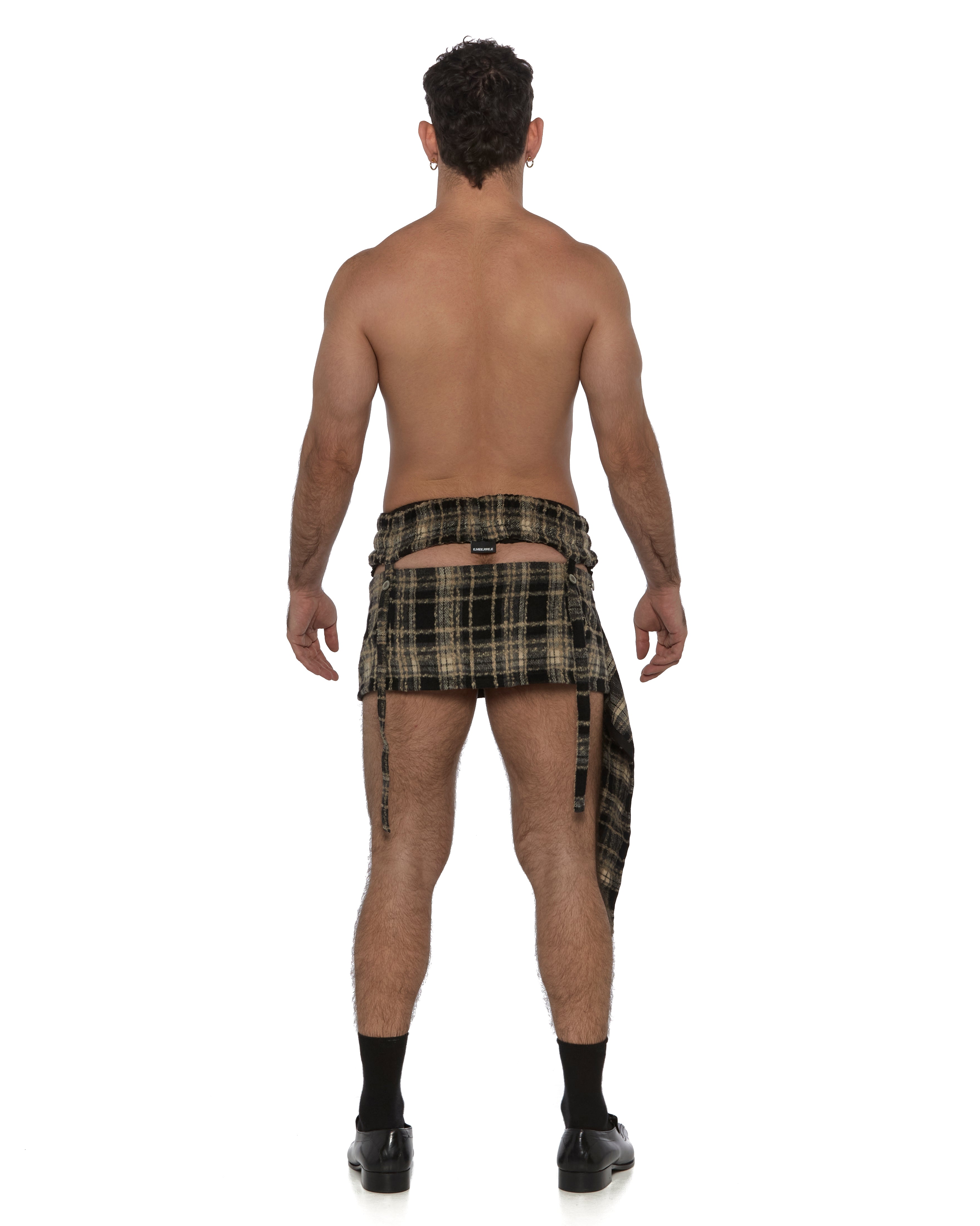 Suspender Mini Skirt