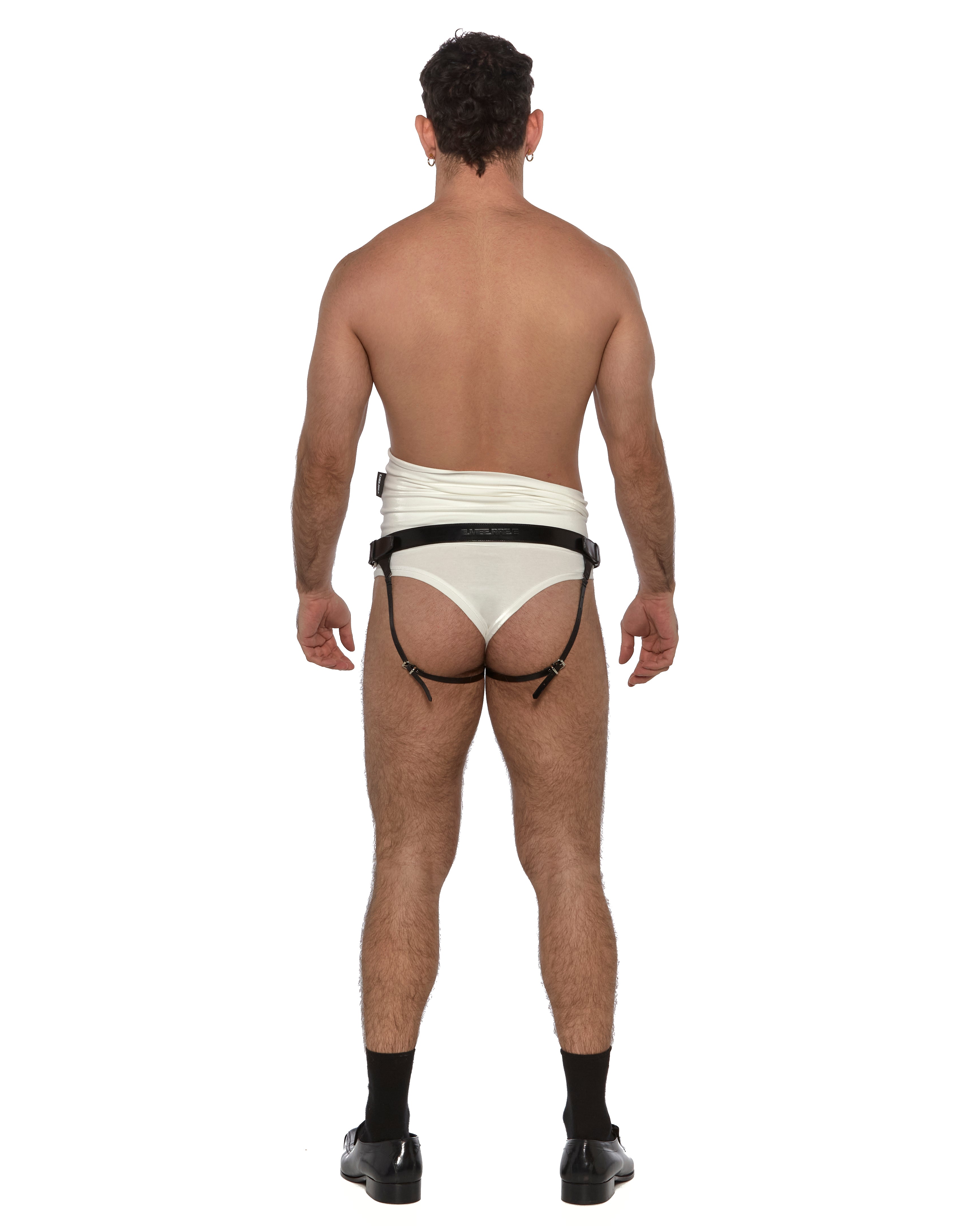 Leather Suspender Belt