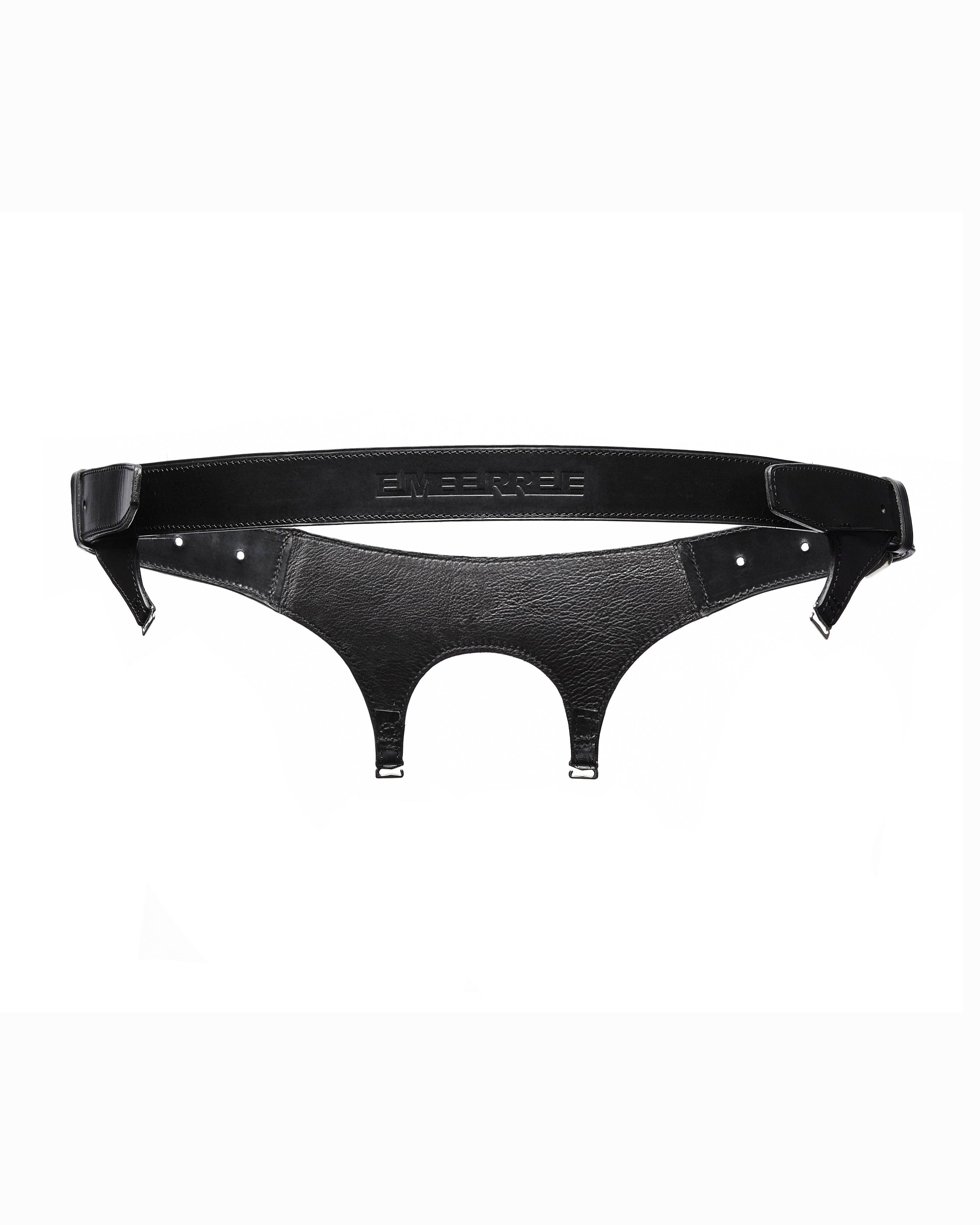 Leather Suspender Belt