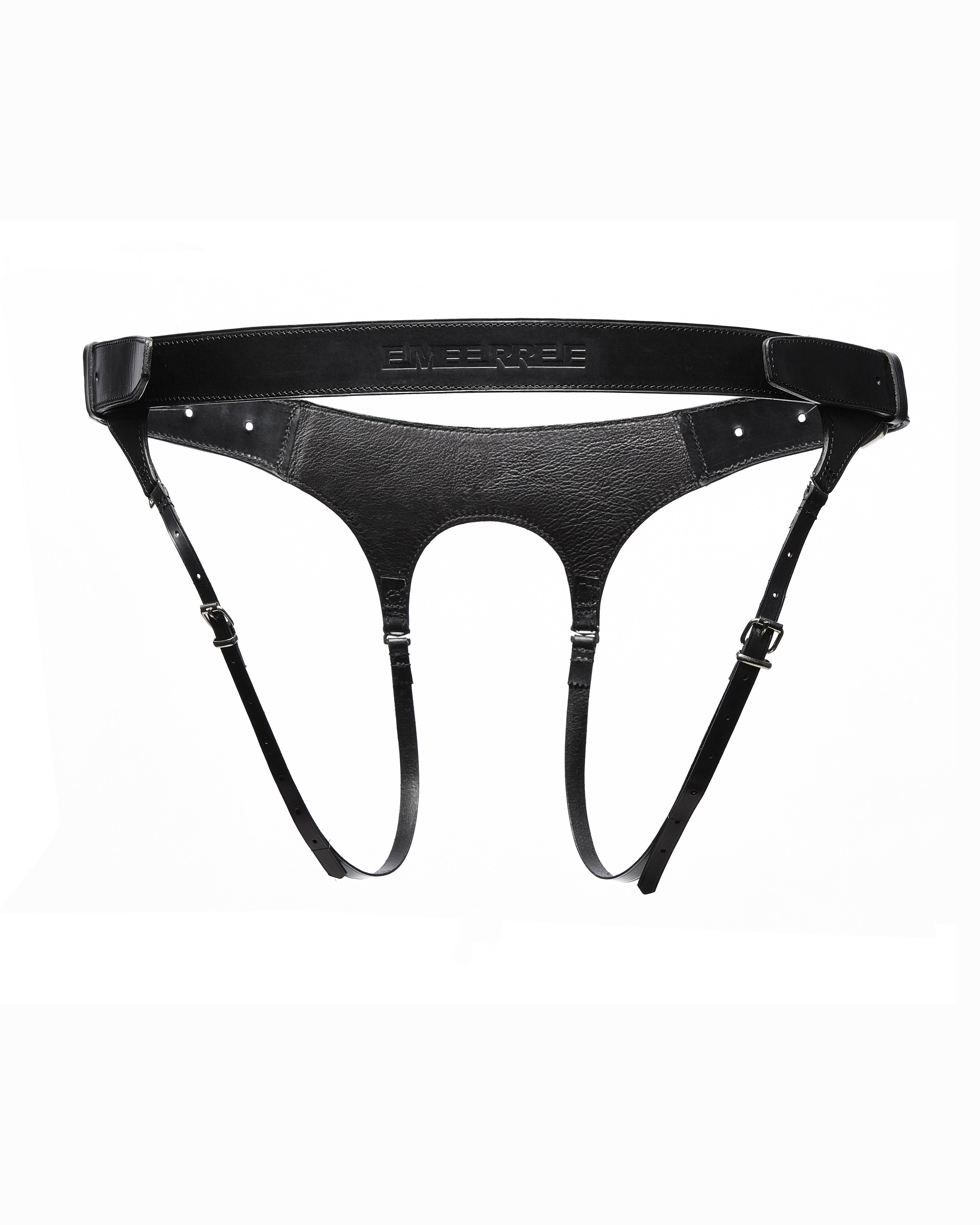 Leather Suspender Belt