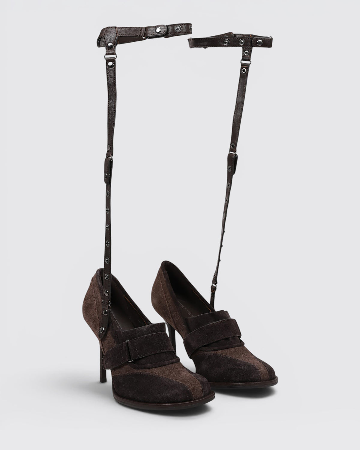 Harness Heels - Brown