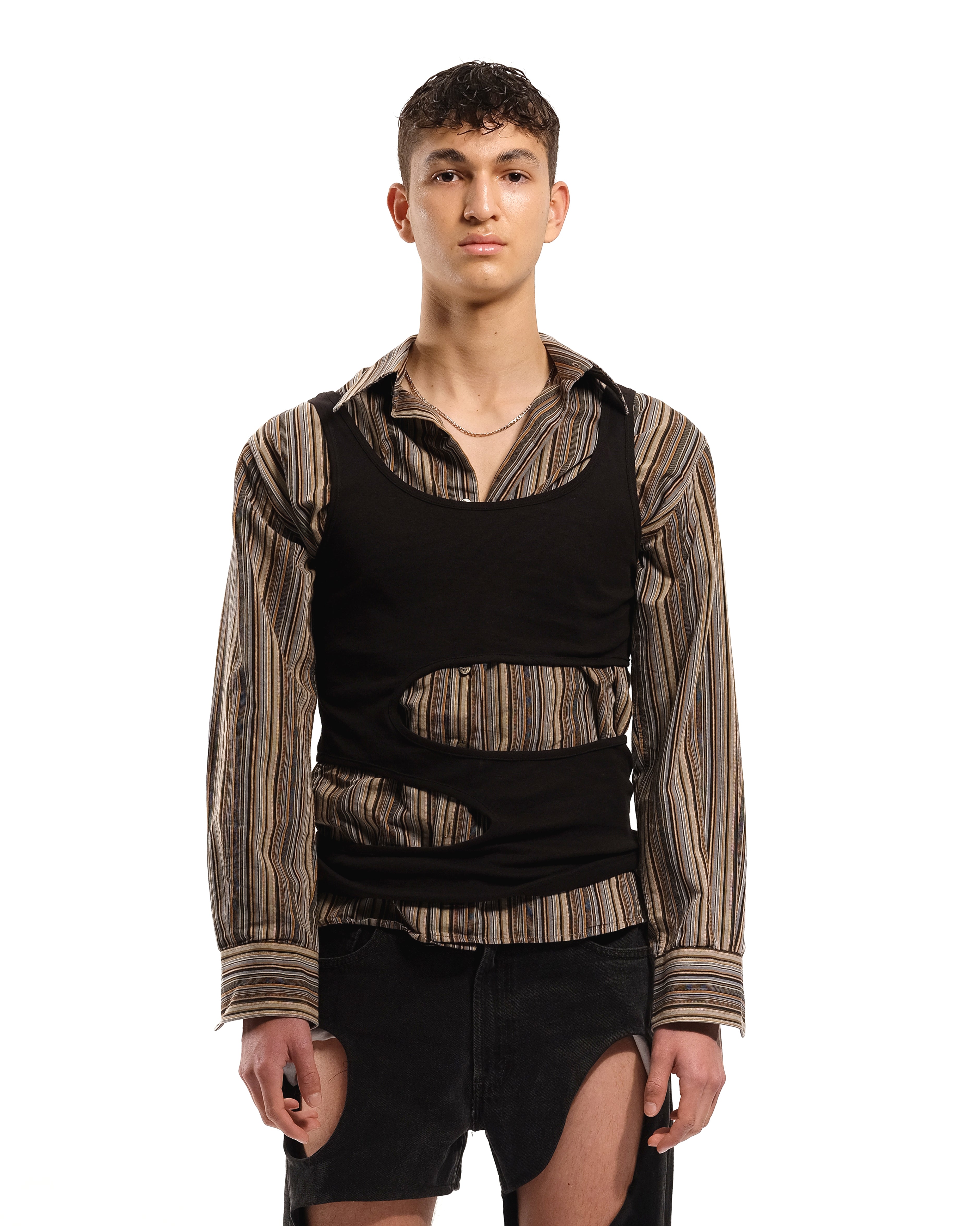 Tank Top with Cut Outs, Black version