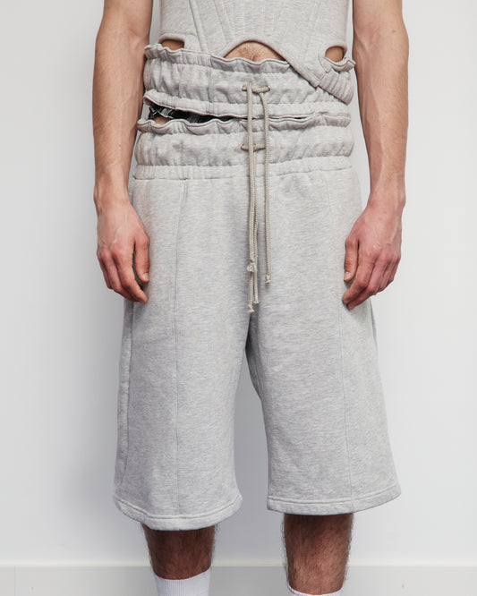 Double Waist Short Joggers