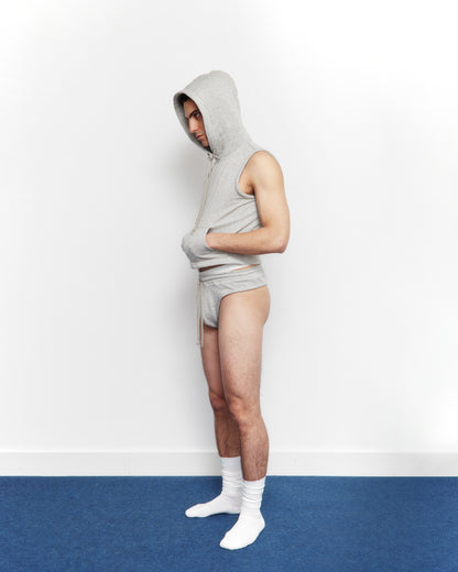 White Thong Boxer