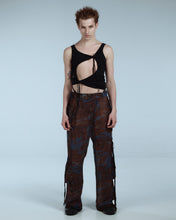 Load image into Gallery viewer, Rolled Waistband Acid Camo Pants

