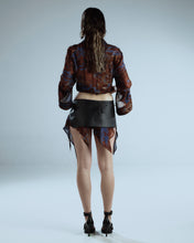 Load image into Gallery viewer, Faux Leather Belt + Skirt
