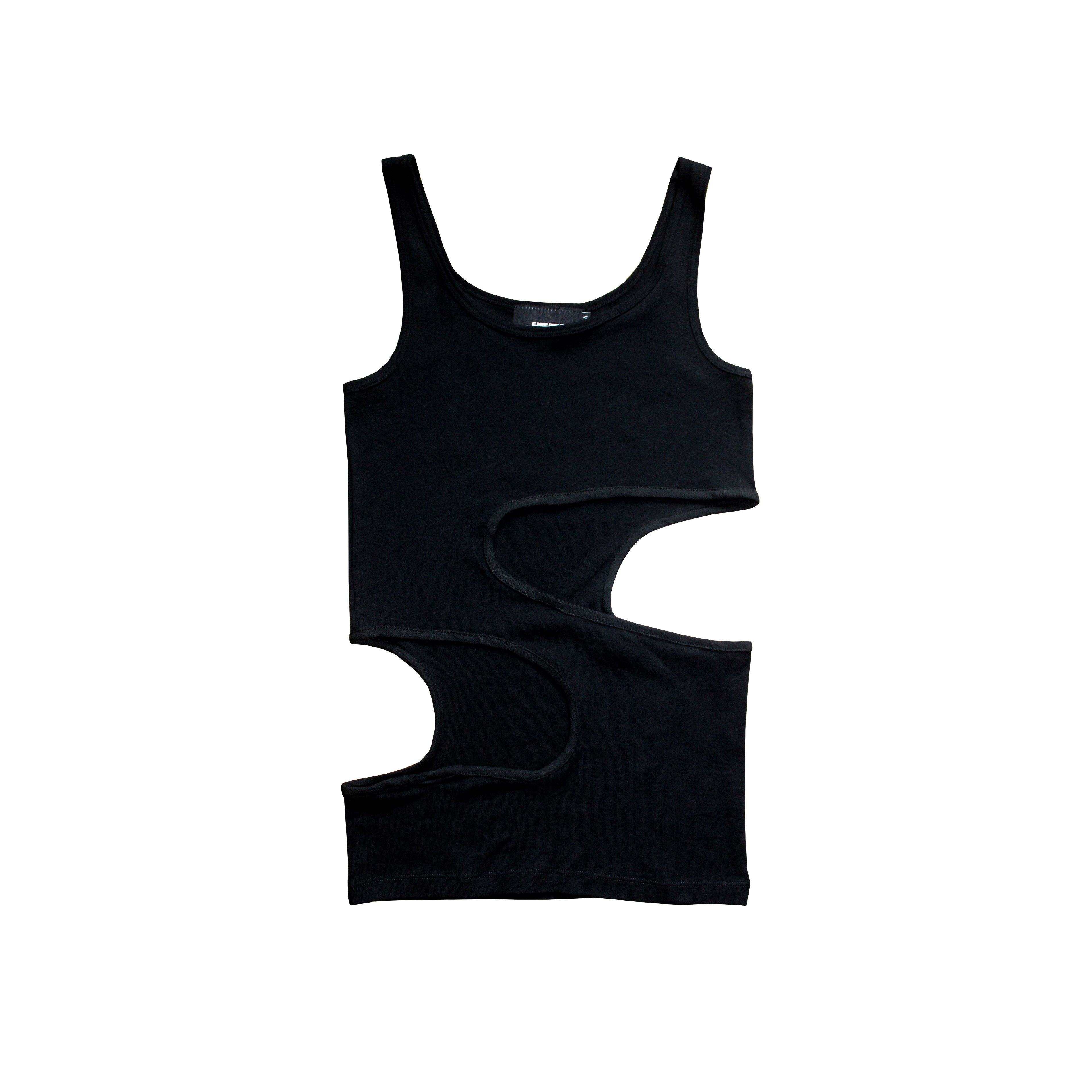 Tank Top with Cut Outs, Black version
