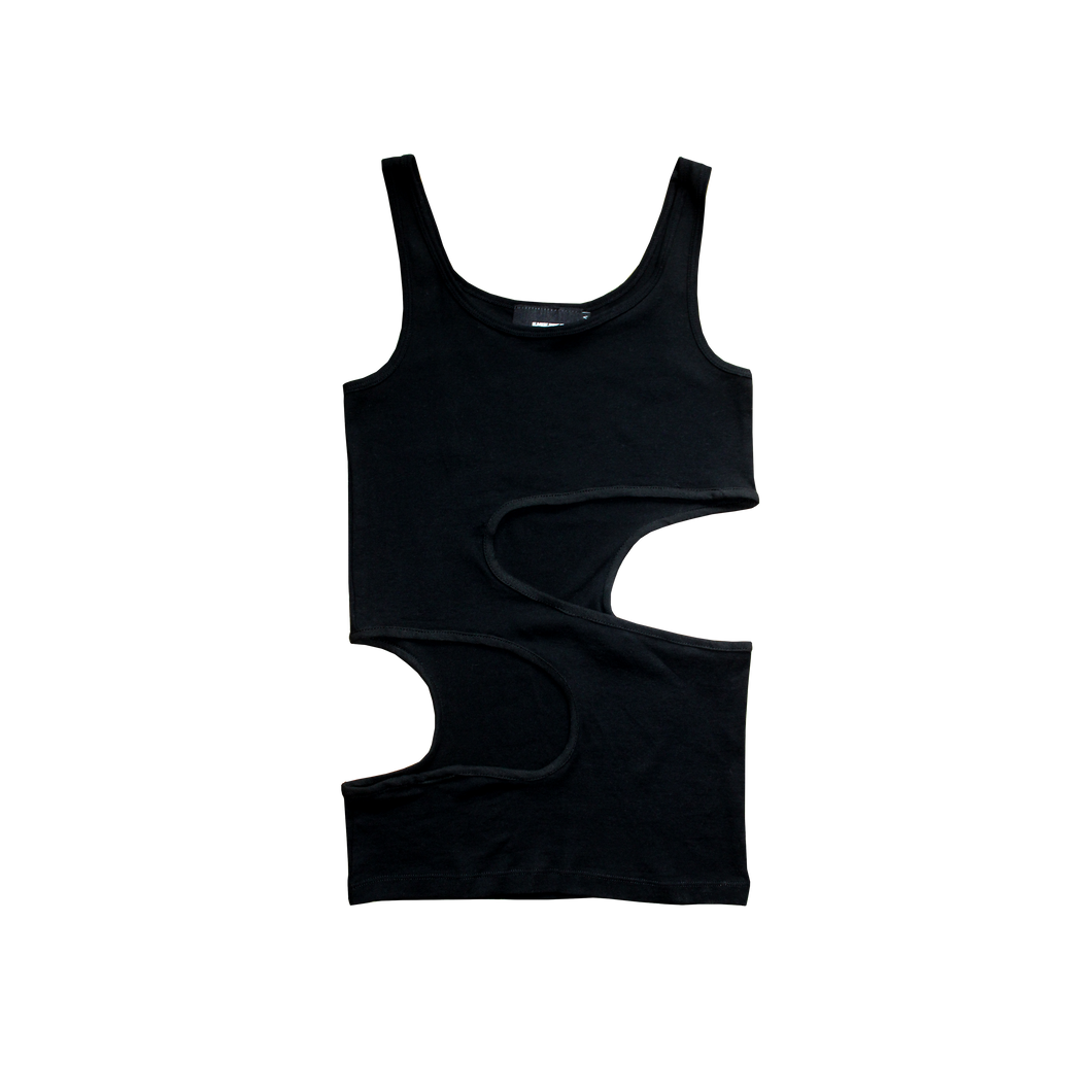 Tank Top with Cut Outs, Black version